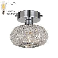 Потолочный светильник Favourite Sternchen с лампочкой 1392-1U+Lamps E14 Свеча
