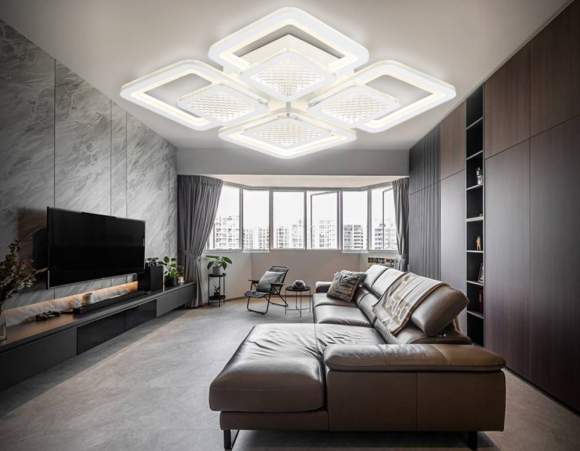 Потолочная диммируемая люстра с пультом ДУ Ambrella light Original FA4283 Потолочная диммируемая люстра с пультом ДУ Ambrella light Original FA4283