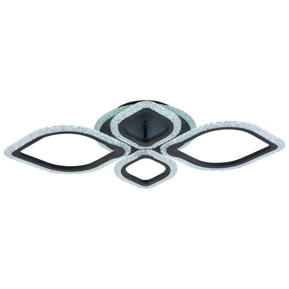 Светодиодная диммируемая люстра с ПДУ Profit Light 8018/2+2 GRP 76W+7W RGB