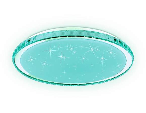 Светодиодный светильник c подсветкой RGB и ПДУ (инфракрасный) Ambrella light Dance FF501