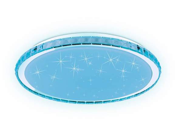 Светодиодный светильник c подсветкой RGB и ПДУ (инфракрасный) Ambrella light Dance FF501