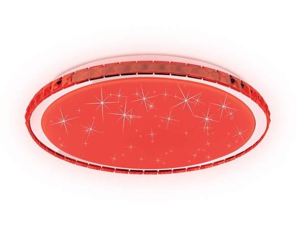 Светодиодный светильник c подсветкой RGB и ПДУ (инфракрасный) Ambrella light Dance FF501