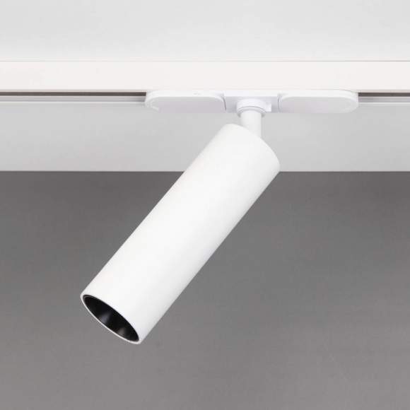 Однофазный LED светильник 7W 4000К для трека Citilux Тубус CL01T070N Однофазный LED светильник 7W 4000К для трека Citilux Тубус CL01T070N