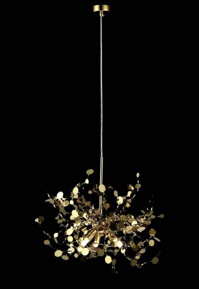 Подвесной светильник Crystal Lux GARDEN SP3 D400 GOLD