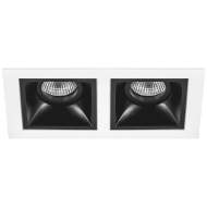 D5260707 Встраиваемый точечный светильник Domino Quadro Lightstar (комплект из 214526+214507+214507)