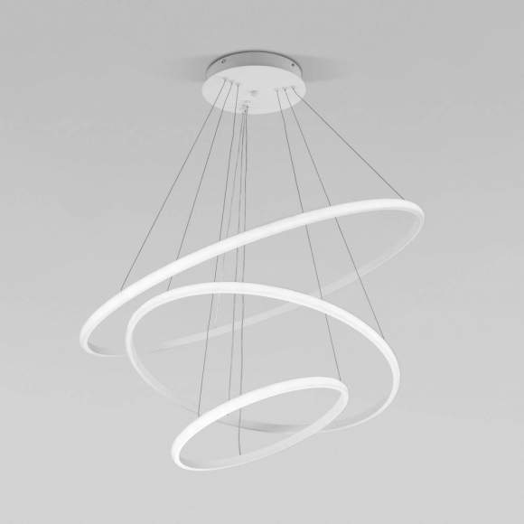 Подвесная люстра с пультом ДУ Eurosvet Collars 90264/3 белый