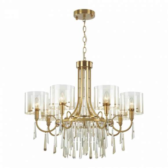 Потолочная люстра Odeon Nicole с лампочками 4886/7+Lamps E14 Свеча