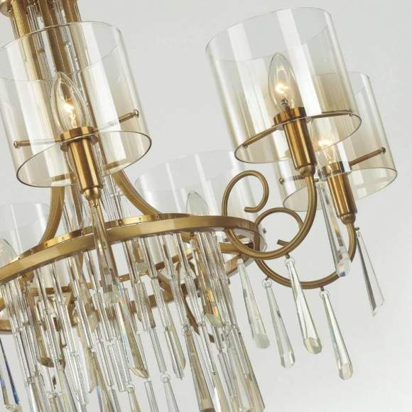 Потолочная люстра Odeon Nicole с лампочками 4886/7+Lamps E14 Свеча