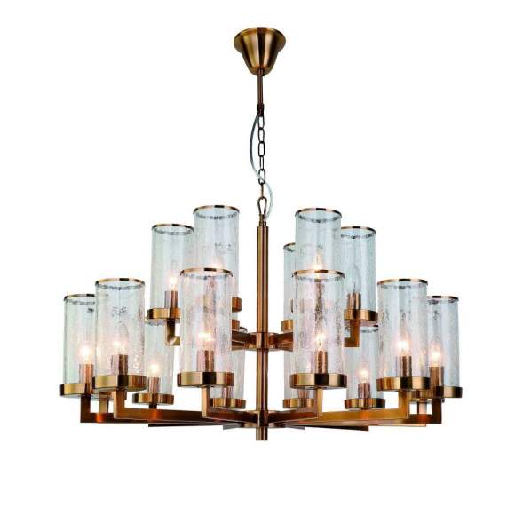 Подвесная люстра с лампочками Favourite Assembly 2060-18P+Lamps E14 Свеча Подвесная люстра с лампочками Favourite Assembly 2060-18P+Lamps E14 Свеча