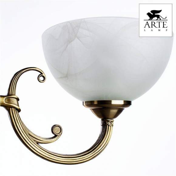 Люстра Arte Lamp Windsor White A3777LM-3-2AB Люстра Arte Lamp Windsor White A3777LM-3-2AB