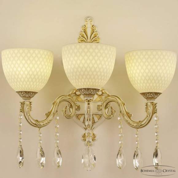 Бра Bohemia Ivele Crystal AL7901B15/3/175 A WMG P1 U Wave Бра Bohemia Ivele Crystal AL7901B15/3/175 A WMG P1 U Wave