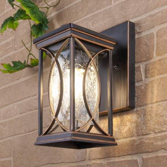 Настенный уличный светильник Elektrostandard Spica D черное золото (GL 1026D) (a048172) Настенный уличный светильник Elektrostandard Spica D черное золото (GL 1026D) (a048172)