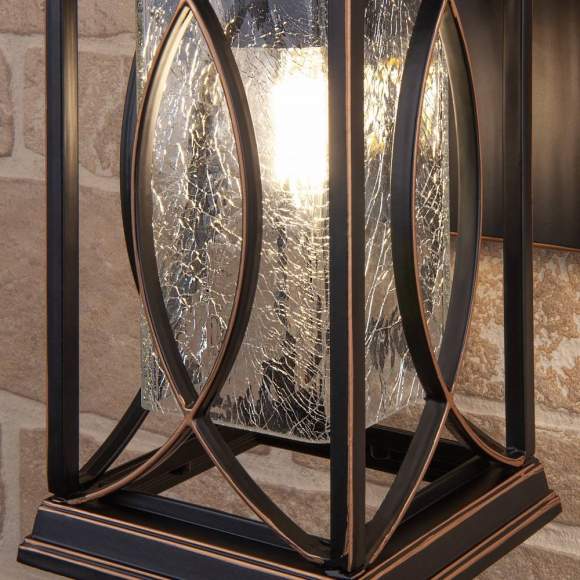 Настенный уличный светильник Elektrostandard Spica D черное золото (GL 1026D) (a048172) Настенный уличный светильник Elektrostandard Spica D черное золото (GL 1026D) (a048172)