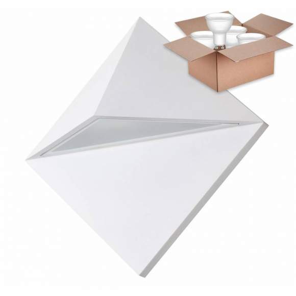 Уличный светильник с лампочкой Novotech Testa 370586+Lamps Gu10