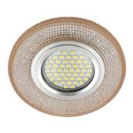 Встраиваемый светильник с LED подсветкой Fametto Luciole DLS-L142 Gu5.3 Glassy/Light Tea (UL-00003881) Встраиваемый светильник с LED подсветкой Fametto Luciole DLS-L142 Gu5.3 Glassy/Light Tea (UL-00003881)