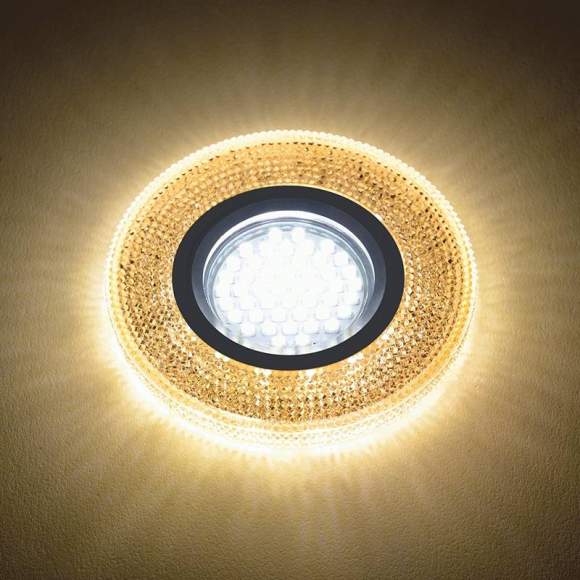 Встраиваемый светильник с LED подсветкой Fametto Luciole DLS-L142 Gu5.3 Glassy/Light Tea (UL-00003881) Встраиваемый светильник с LED подсветкой Fametto Luciole DLS-L142 Gu5.3 Glassy/Light Tea (UL-00003881)