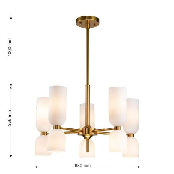 Подвесная люстра с лампочками Favourite Amusing 2876-5P+Lamps E14 P45 Подвесная люстра с лампочками Favourite Amusing 2876-5P+Lamps E14 P45