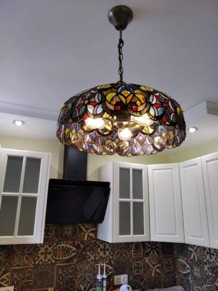 Подвесной светильник Velante Тиффани 825-806-03