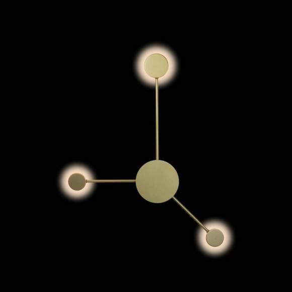 Настенный светодиодный светильник Loft It Rays 10059GD Настенный светодиодный светильник Loft It Rays 10059GD