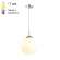 Подвесной светильник Lumion Summerс лампочкой 4543/1+Lamps E27 Свеча