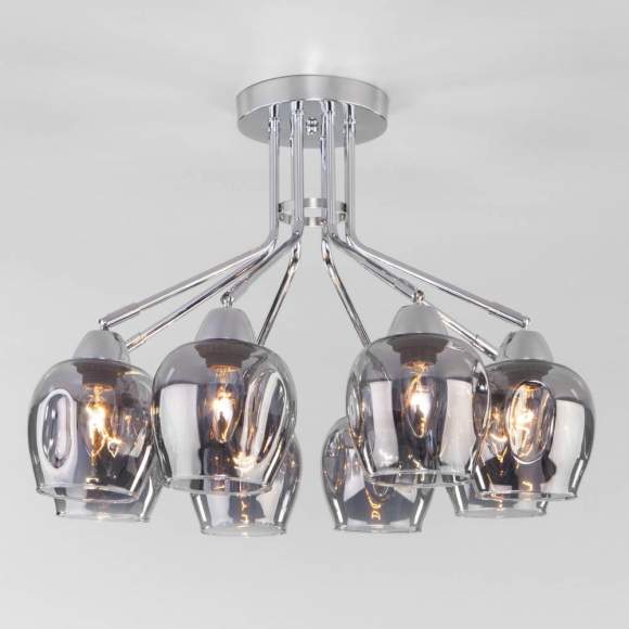 Потолочная люстра Евросвет Marci 30164/8 хром a047327 Потолочная люстра Евросвет Marci 30164/8 хром a047327