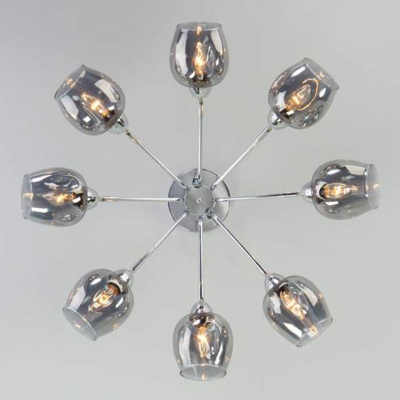 Потолочная люстра Евросвет Marci 30164/8 хром a047327 Потолочная люстра Евросвет Marci 30164/8 хром a047327