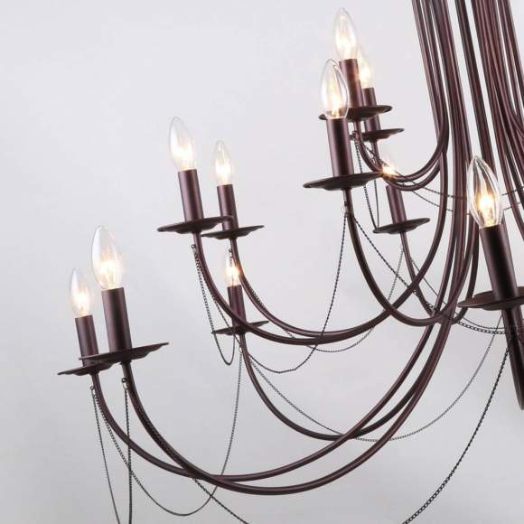 Подвесная люстра с лампочками F-Promo Plini 2590-20P+Lamps E14 Свеча Подвесная люстра с лампочками F-Promo Plini 2590-20P+Lamps E14 Свеча