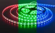 5м. Светодиодная лента RGB 5050, 14,4W, 12V, 60LED/m, IP20 Elektrostandard (a034874)