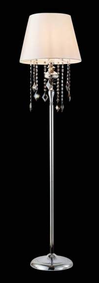 Торшер Crystal Lux MERCEDES PT1 CHROME/SMOKE Торшер Crystal Lux MERCEDES PT1 CHROME/SMOKE