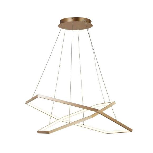 Подвесная светодиодная люстра Favourite Hexagon с поддержкой Алиса 2103-14P-A