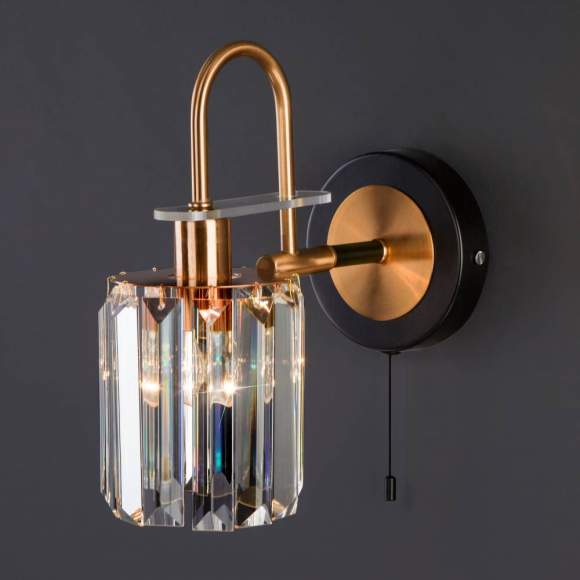 Бра Eurosvet Tenia 70090/1 черный Бра Eurosvet Tenia 70090/1 черный