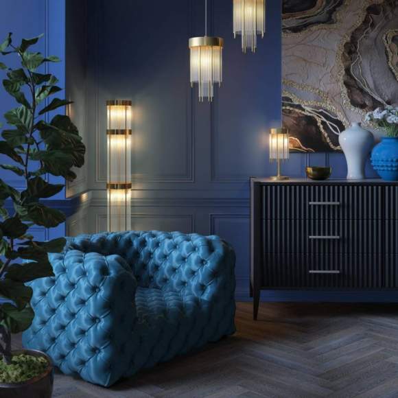 Подвесной светильник с лампочкой Odeon Light York 4788/1+Lamps E14 Свеча