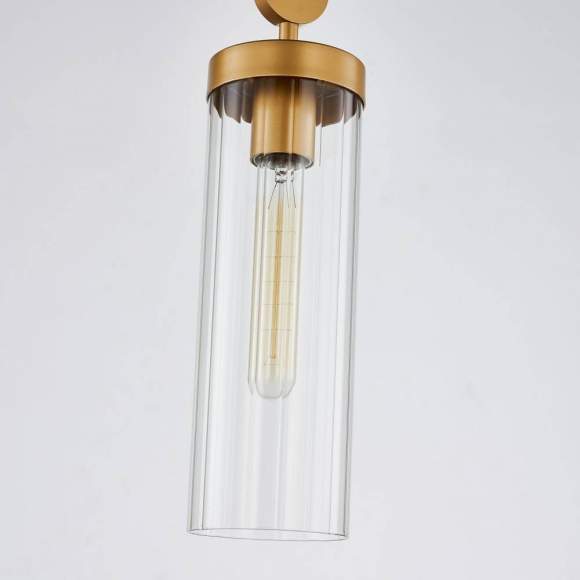 Подвесной светильник с лампочкой Favourite Radiales 3099-1P+Lamps Е27 Свеча