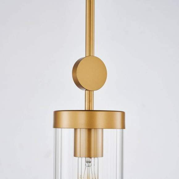 Подвесной светильник с лампочкой Favourite Radiales 3099-1P+Lamps Е27 Свеча