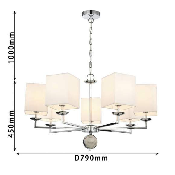 Подвесная люстра Favourite Diva с поддержкой Алиса 2821-7P-A Подвесная люстра Favourite Diva с поддержкой Алиса 2821-7P-A