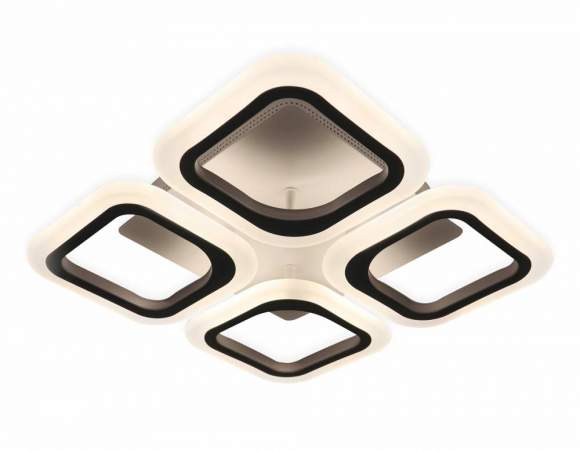 Потолочная светодиодная люстра с пультом ДУ (инфракрасный) Ambrella light Acrylica FA4371