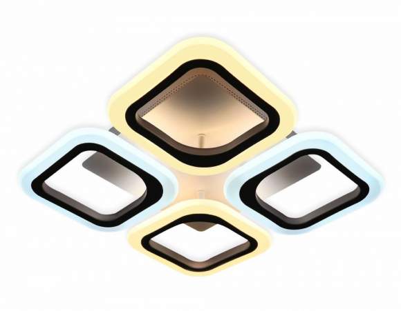 Потолочная светодиодная люстра с пультом ДУ (инфракрасный) Ambrella light Acrylica FA4371