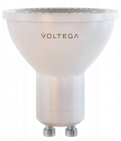 Светодиодная лампа GU10 6W 2800К (теплый) Simple Voltega 7108 Светодиодная лампа GU10 6W 2800К (теплый) Simple Voltega 7108