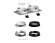 Корпус светильника встраиваемый для насадок D60mm Ambrella light Diy Spot C6520