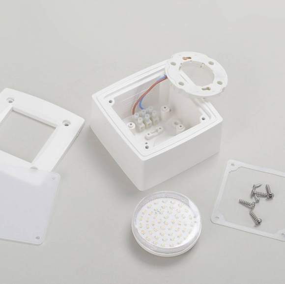 3S1.000.000.WYG1L Уличный настенный светильник Fumagalli Extraleti