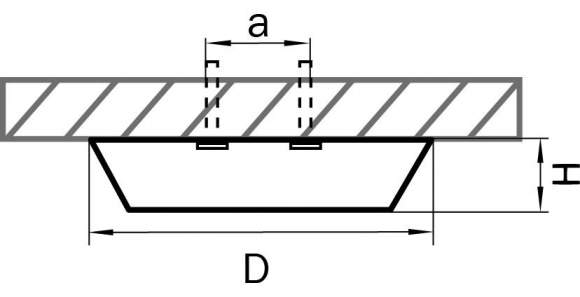 216904 Потолочный светодиодный светильник Lightstar Urbano