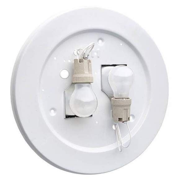 Настенно-потолочный Sonex Greca с лампочками 161/K+Lamps E27 P45