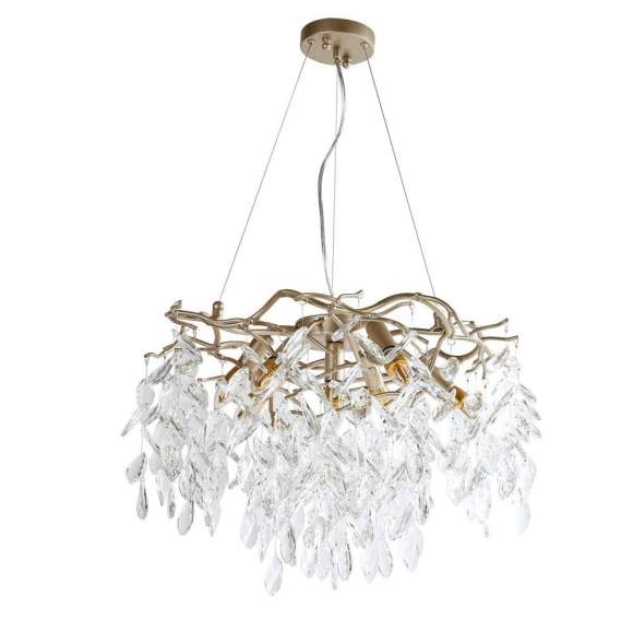 Подвесная люстра Favourite Brillo с лампочками 3056-7P+Lamps E14 Свеча