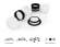 Корпус светильника встраиваемый для насадок D60mm Ambrella light Diy Spot C6521