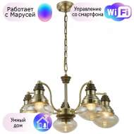 Подвесная люстра Velante с поддержкой Маруся 306-503-05-М Подвесная люстра Velante с поддержкой Маруся 306-503-05-М