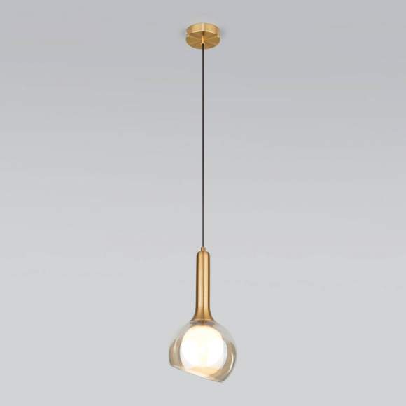 Подвесной светильник Евросвет Fantasy 50188/1 янтарный (a048081)