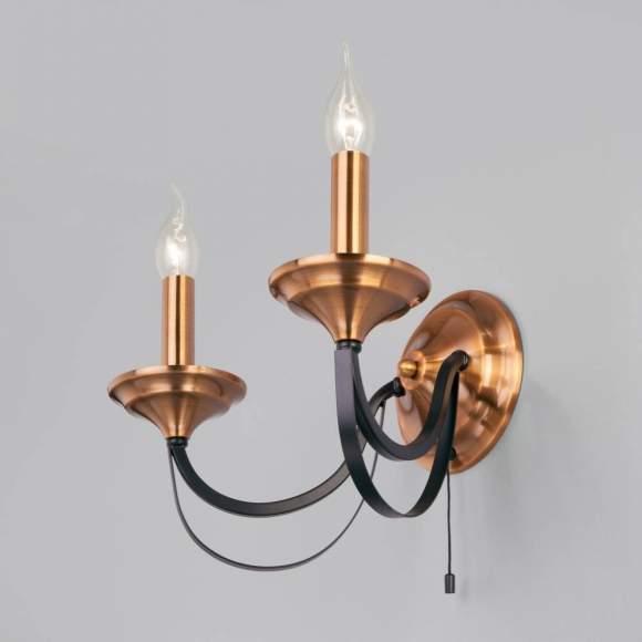 Бра Евросвет Lazzaro 60098/2 черный a045209