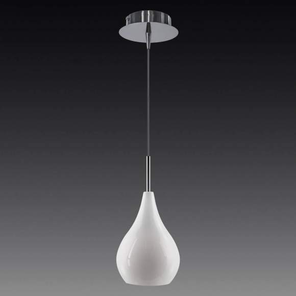 803030 Подвес Lightstar Pentola СЕРЕБРО/БЕЛЫЙ