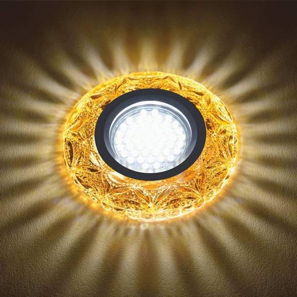 Встраиваемый светильник с подсветкой Fametto Luciole DLS-L149 Gu5.3 Glassy/Tea UL-00003904 Встраиваемый светильник с подсветкой Fametto Luciole DLS-L149 Gu5.3 Glassy/Tea UL-00003904