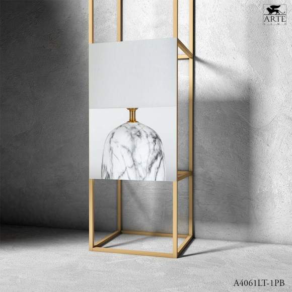 Настольная лампа Arte Lamp Sarin A4061LT-1PB Настольная лампа Arte Lamp Sarin A4061LT-1PB